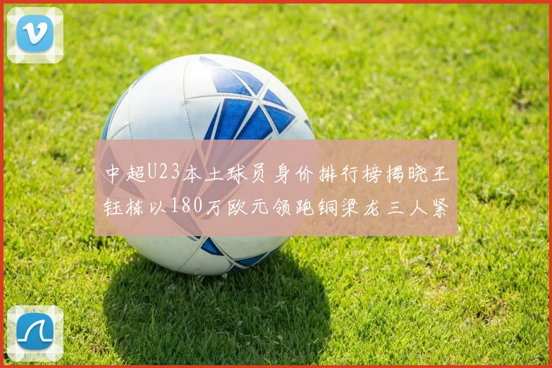 中超U23本土球员身价排行榜揭晓王钰栋以180万欧元领跑铜梁龙三人紧随其后